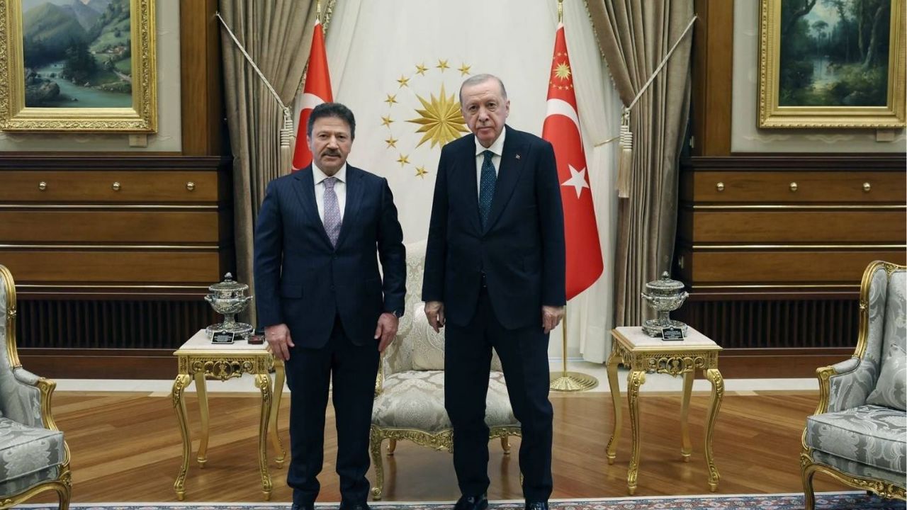 Cumhurbaşkanı Erdoğan, TESK Genel Başkanı'nı kabul etti