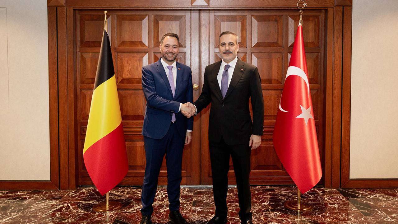 Dışişleri Bakanı Fidan, Belçikalı mevkidaşı Prevot ile görüştü