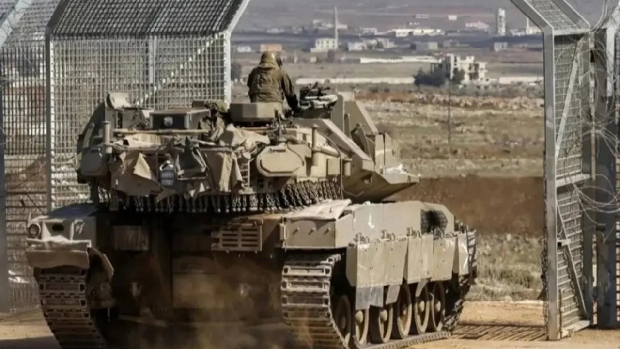 Siyonistler, Kuneytra kırsalına tankla sızdı