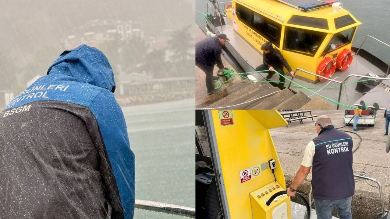 Balıkçılık faaliyetlerine yönelik denetimlerde 2 gemiye ceza