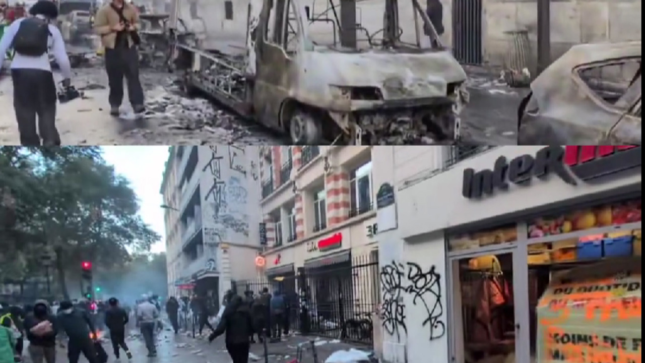 Fransa'da protestolar büyüyor: Yeni gösteriler öncesi askeri birlikler devreye giriyor
