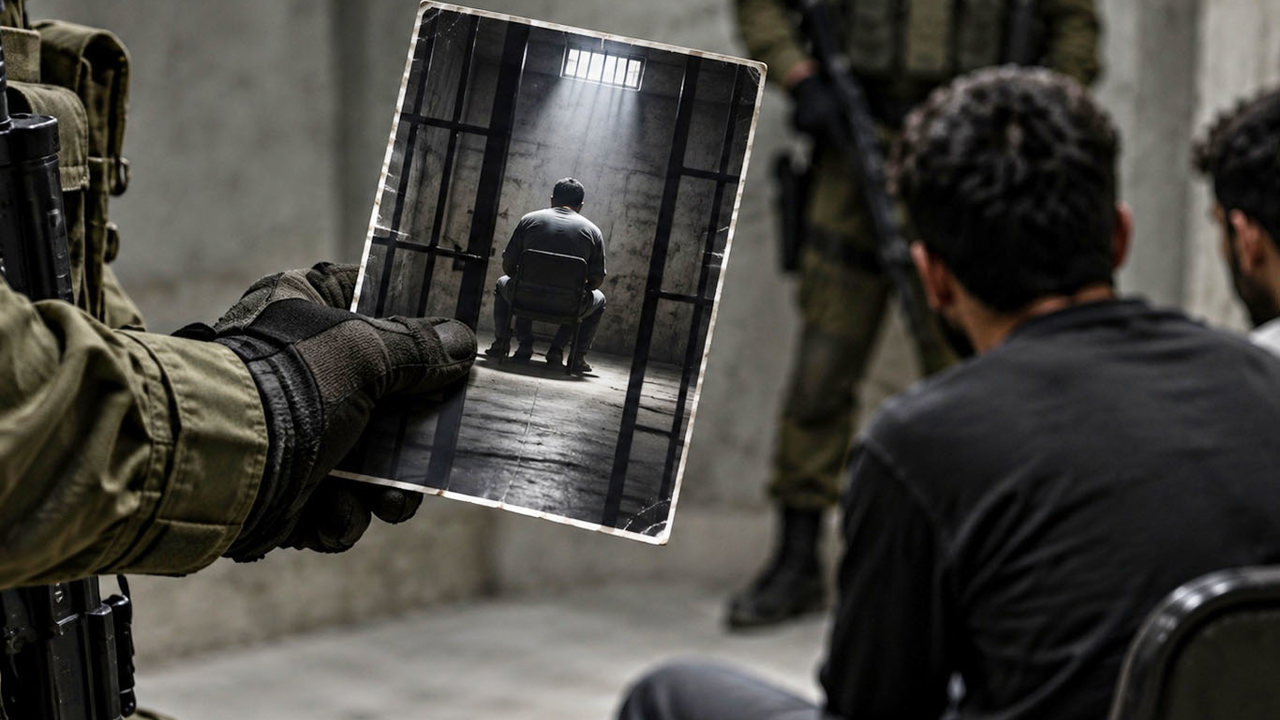 İşgalciler, İbrahim Hamed'in tecrit fotoğrafını Filistinlileri korkutmak için kullandı