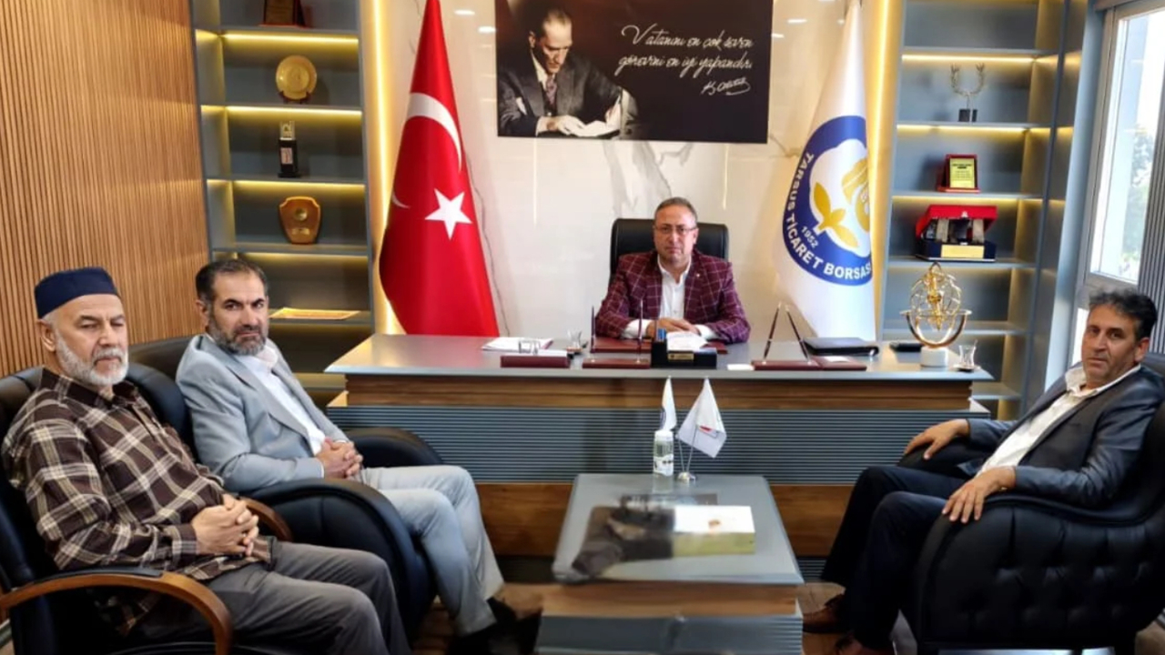 HÜDA PAR'dan Tarsus Ticaret Borsası'na ziyaret