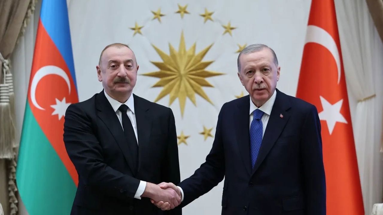 Cumhurbaşkanı Erdoğan, Azerbaycan Cumhurbaşkanı Aliyev ile görüştü