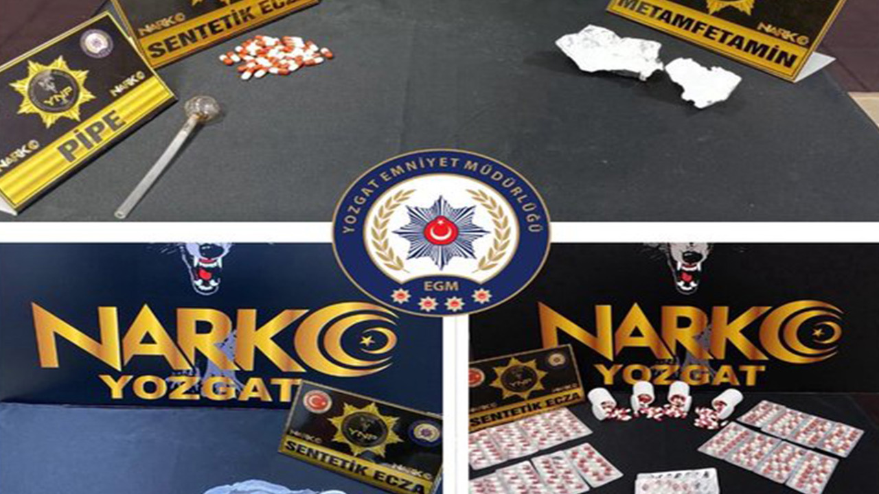 Yozgat’ta uyuşturucu operasyonu: 3 tutuklama