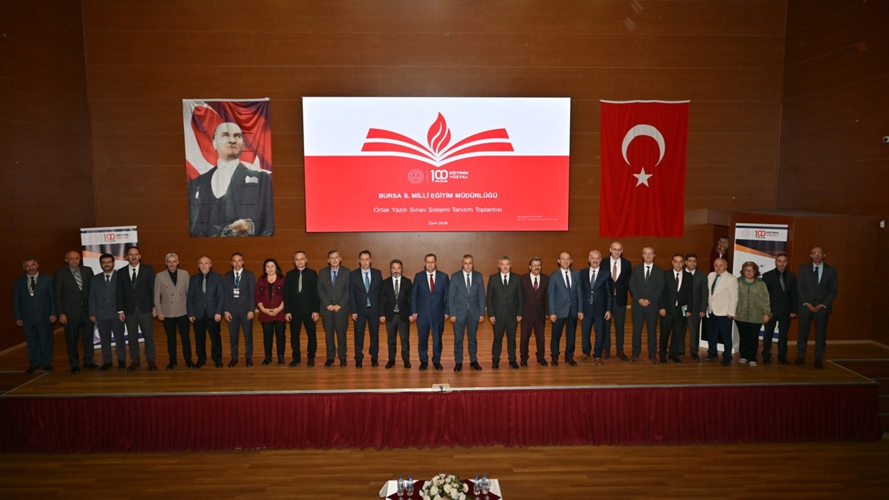 Ortak yazılı sınav sistemi bilgilendirme toplantısı Bursa’da gerçekleştirildi