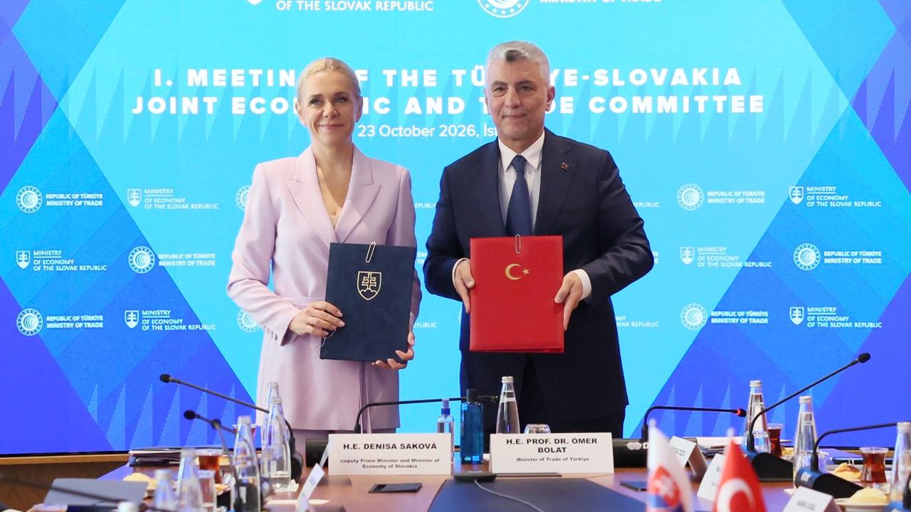 Türkiye ile Slovakya arasında 5 milyar dolarlık ticaret hedefi