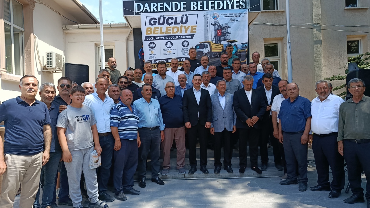 Darende Belediyesi ilçeye 40 milyon liralık asfalt tesisi kazandırdı