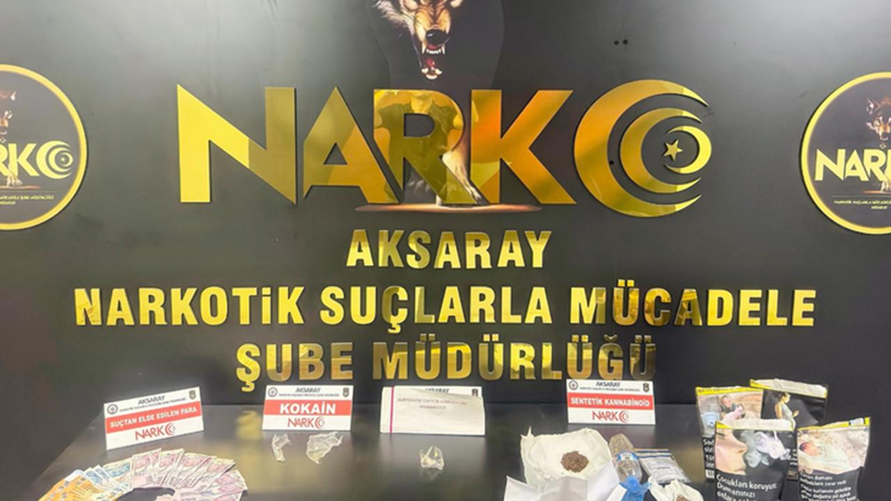 Aksaray’da uyuşturucu operasyonu: 10 şüpheli tutuklandı
