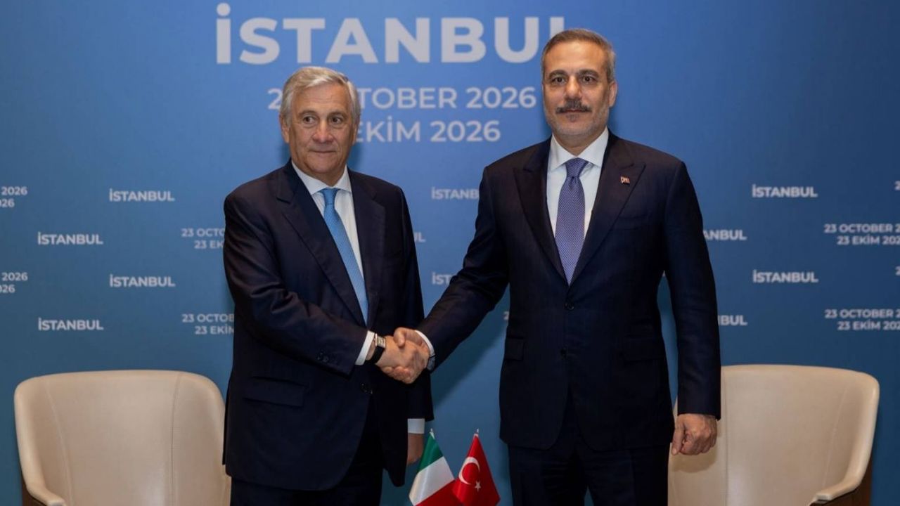 Bakan Fidan, İtalya Dışişleri Bakanı Tajani ile görüştü