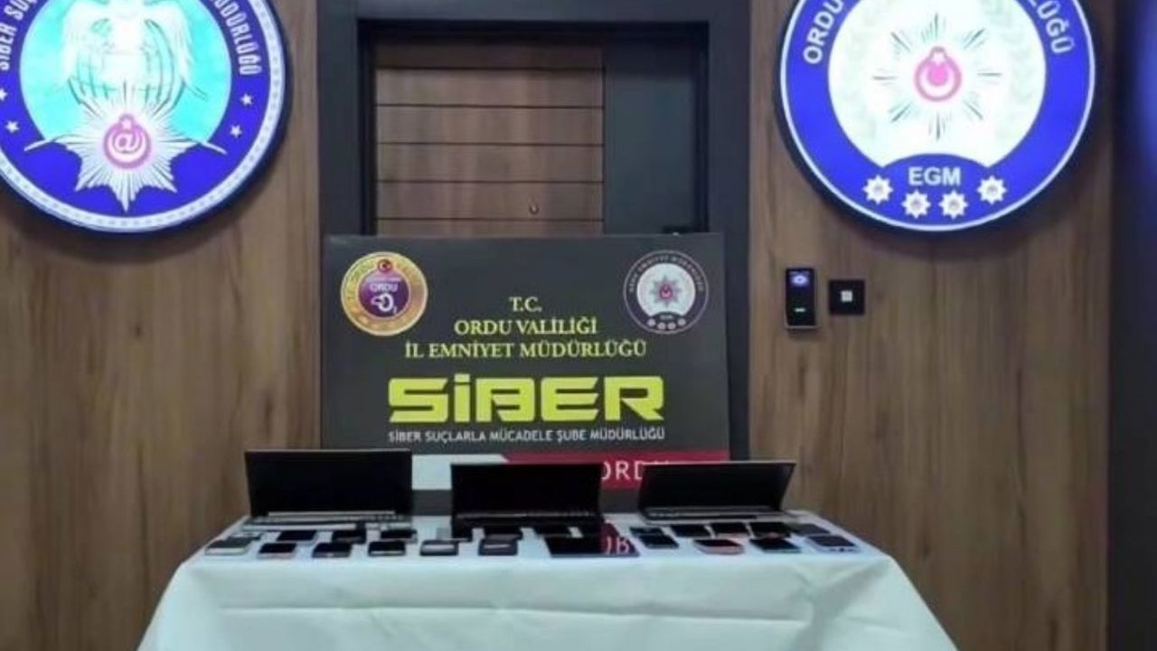 Ordu merkezli 27 ilde dolandırıcılık operasyonu: 52 gözaltı