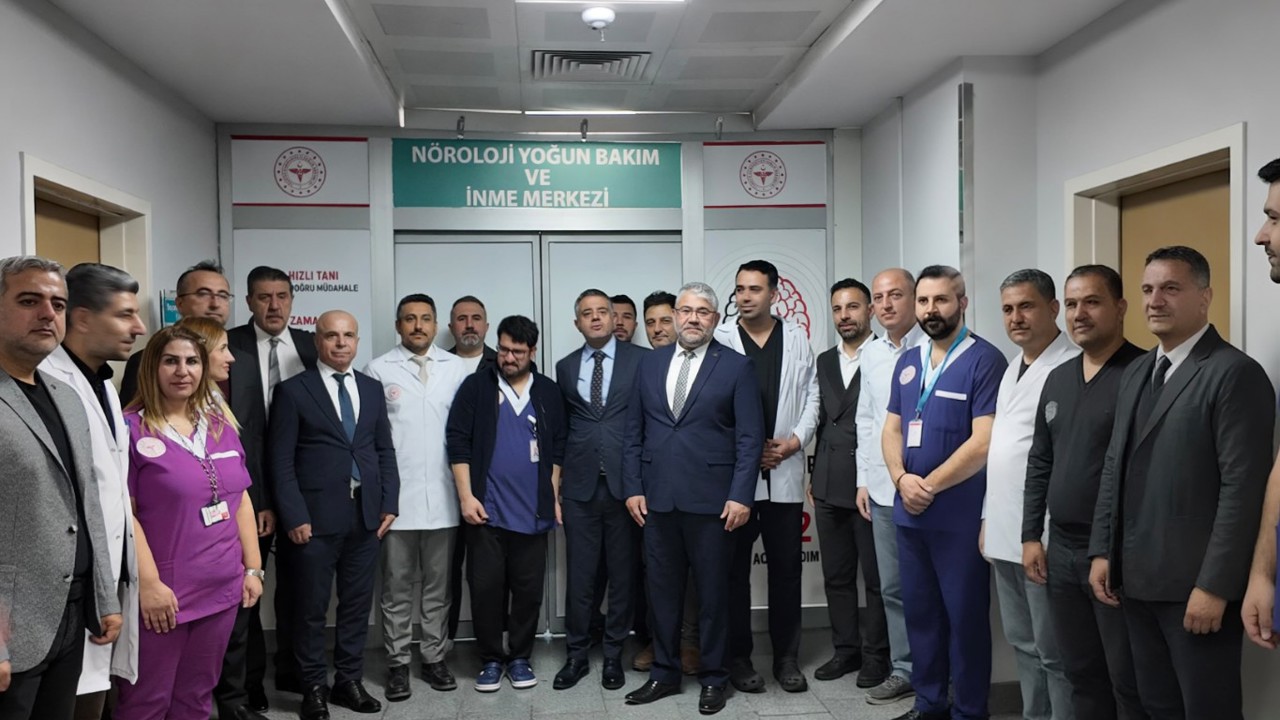 Mardin’de ilk defa mekanik trombektomi başarıyla gerçekleştirildi