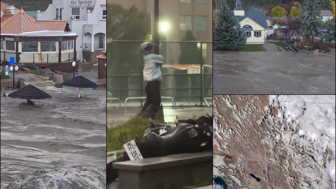 ABD’de şiddetli yağışların yol açtığı selde nehirler taştı, yollar kapandı