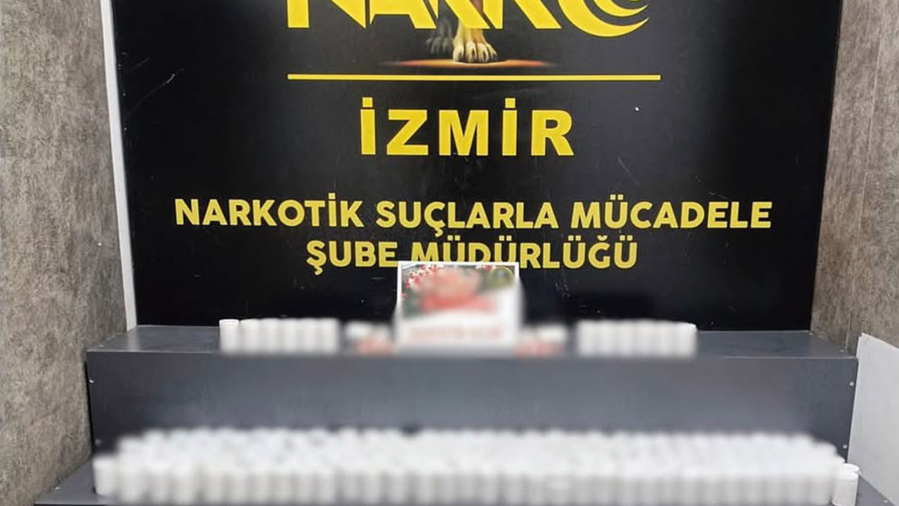 Torbalı’da toprağa gömülü 17 bin 528 sentetik ecza ele geçirildi