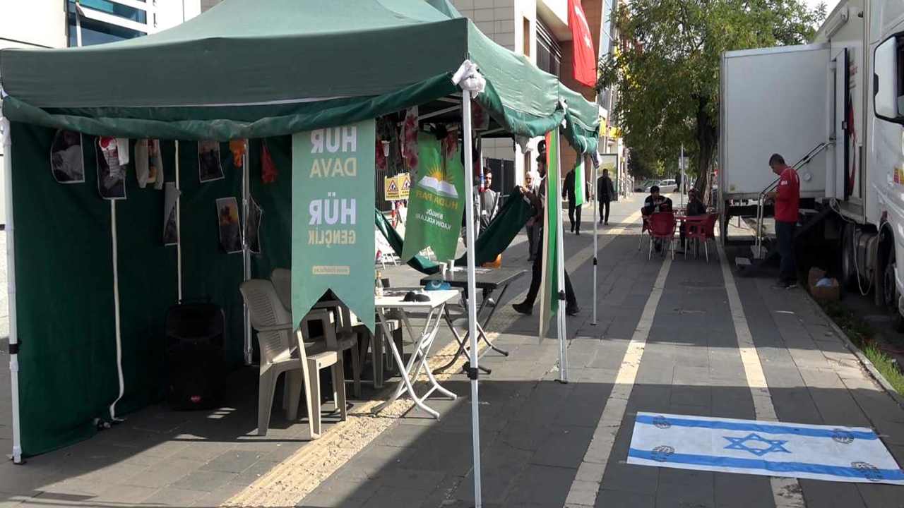 HÜDA PAR Bingöl İl Gençlik Kolları’ndan Gazze’ye destek 