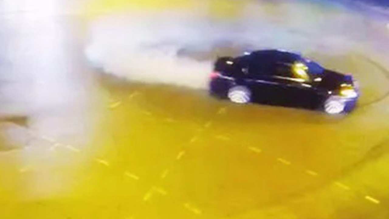 Drift atan sürücüye 140 bin TL ceza uygulandı, ehliyetine el konuldu 