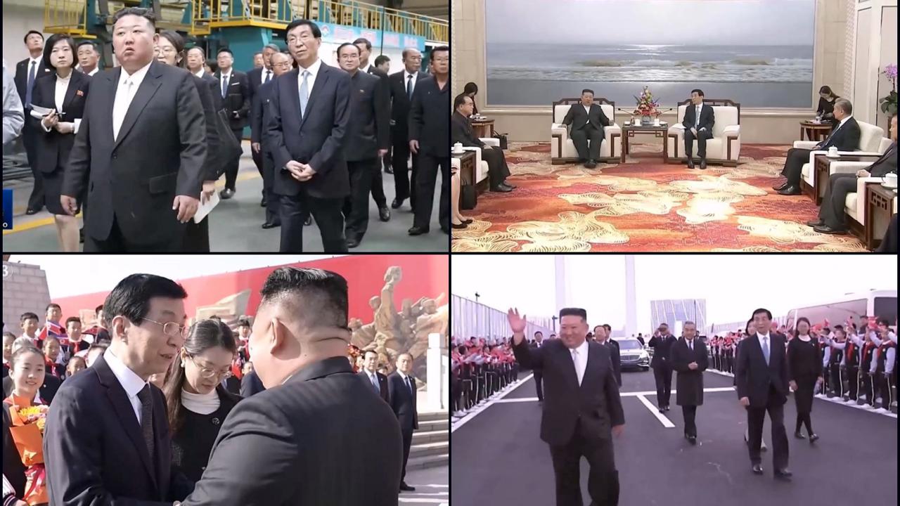 Kuzey Kore lideri, Çin ile işbirliğinde bağlantıyı güçlendiren yeni köprüden geçti
