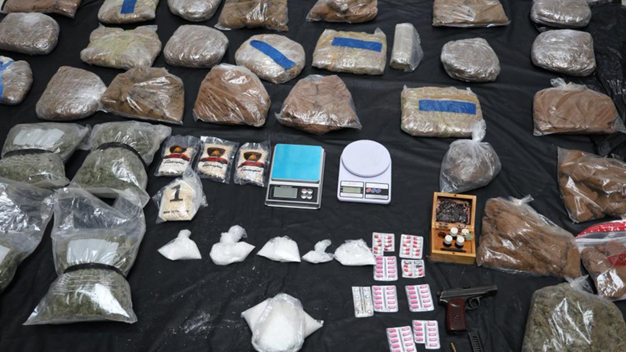 Şam’da uyuşturucu operasyonu: 4 şüpheli gözaltına alındı