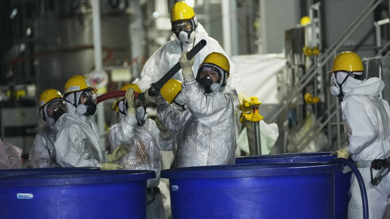 Fukuşima Daiichi'de 7 bin 800 ton atık su okyanusa boşaltılıyor