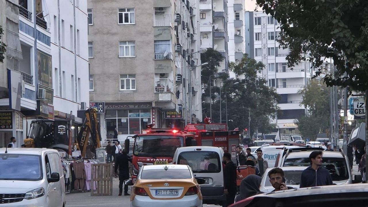 Diyarbakır'da kazı sırasında doğal gaz ana hattı patladı