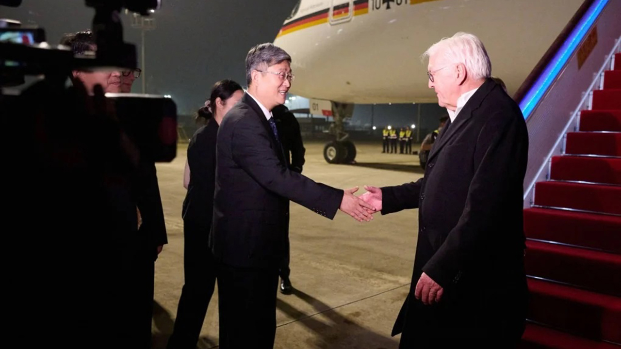 Almanya Cumhurbaşkanı Steinmeier 8 yıl sonra Çin'de