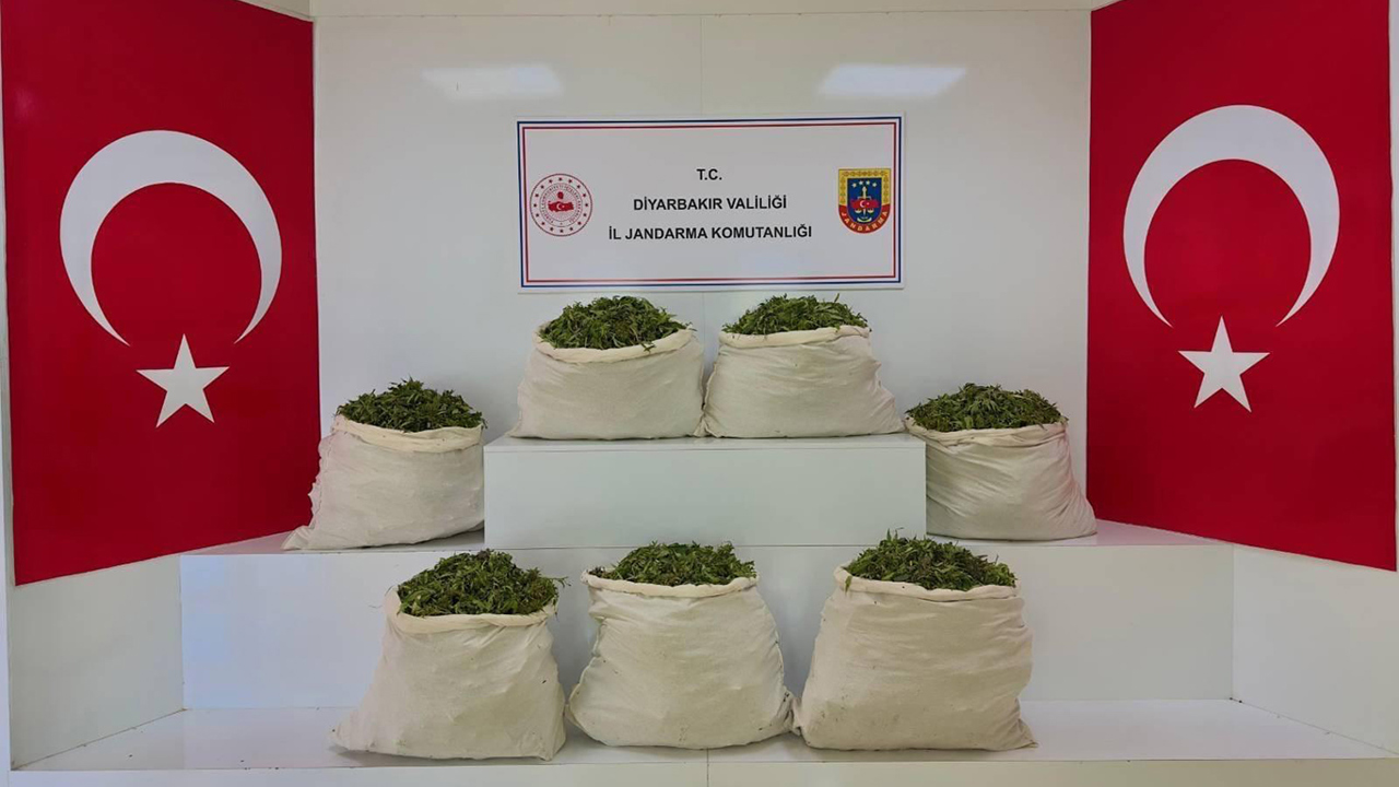 Diyarbakır'da 109 kilogram uyuşturucu madde ele geçirildi