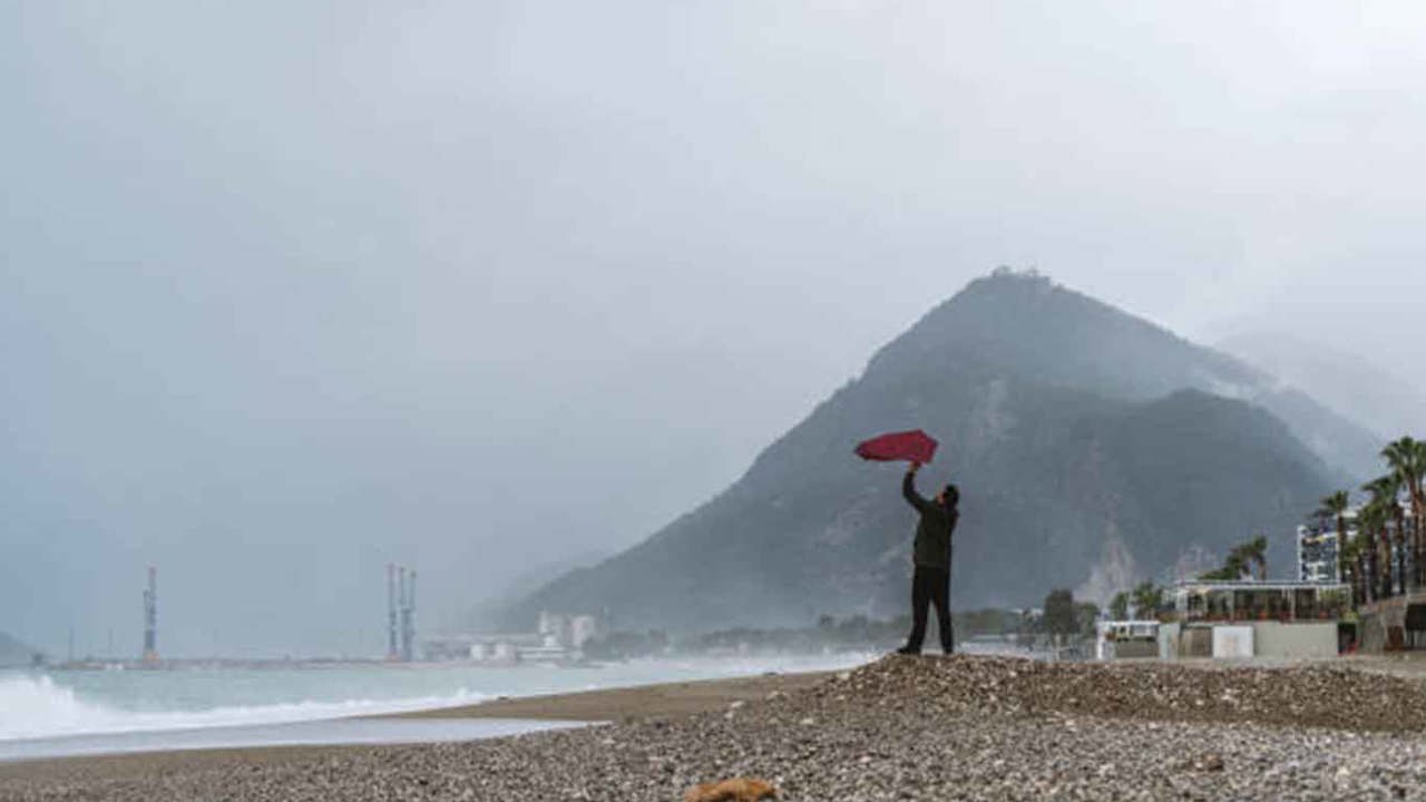 Antalya için kuvvetli yağış uyarısı
