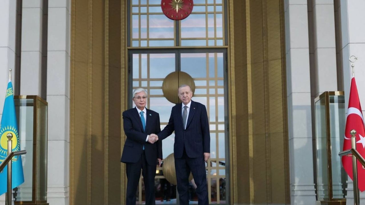 Kazakistan Cumhurbaşkanı Tokayev Ankara'da