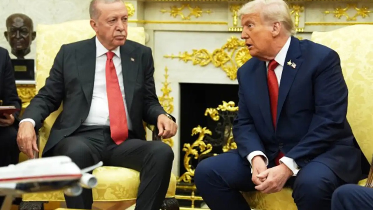 Cumhurbaşkanı Erdoğan, ABD Başkanı Trump ile görüştü