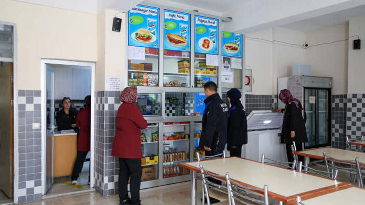 Selçuklu’da okul kantinlerine sıkı denetim