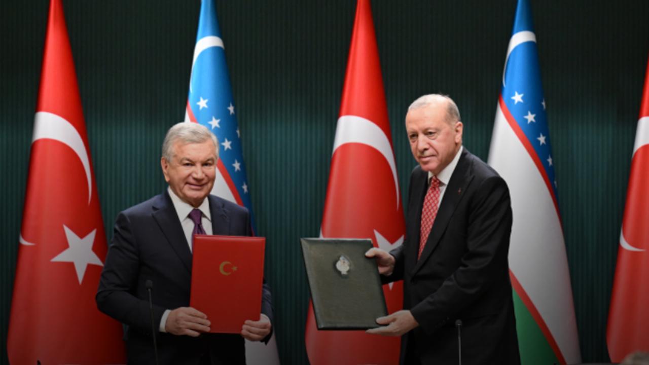 Türkiye ile Özbekistan arasında 5 anlaşma imzalandı