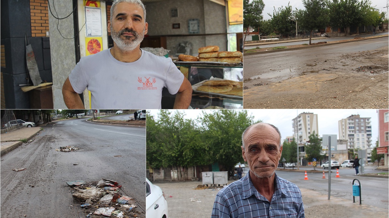 Sağanak sonrası iş yerlerini su basan esnaf tepkili