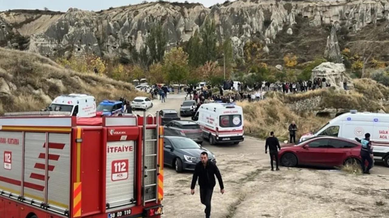 Göreme'deki peribacası çökmesine soruşturma başlatıldı