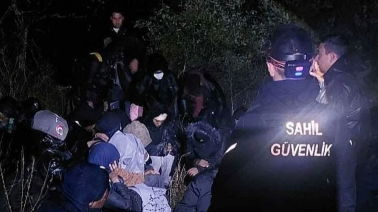 Çanakkale'de 31 düzensiz göçmen yakalandı