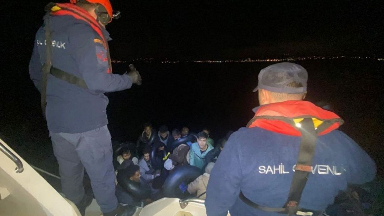 İzmir'de 76 düzensiz göçmen yakalandı