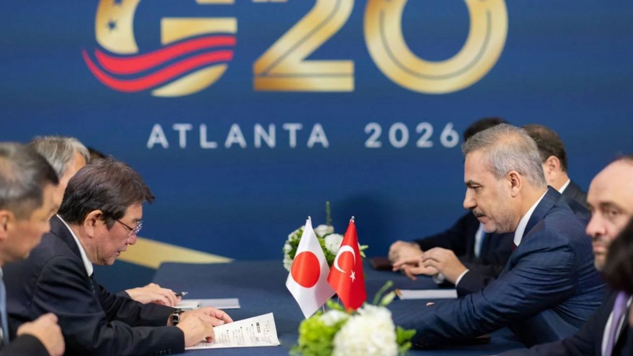 Bakan Fidan, Japon mevkidaşı Motegi ile Atlanta'da görüştü