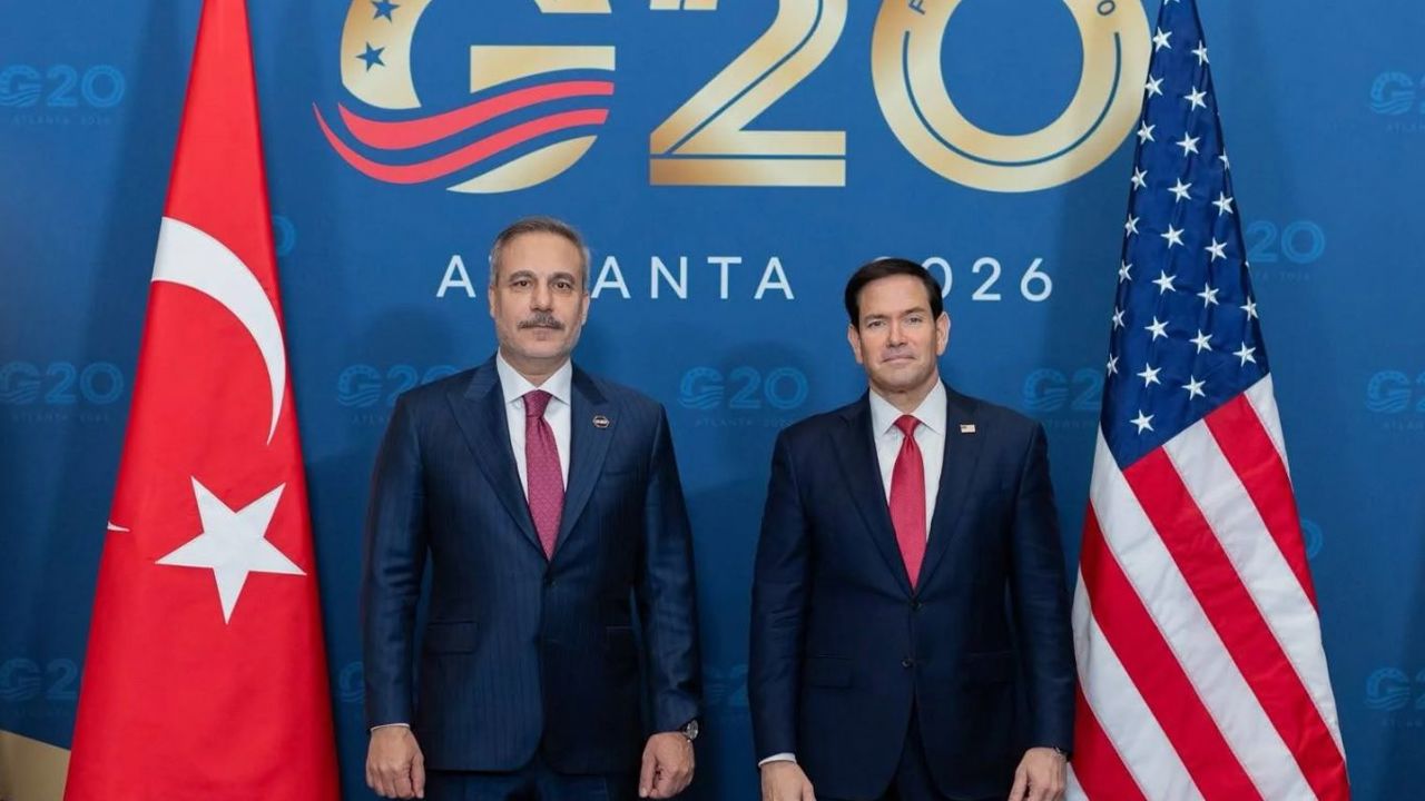 Bakan Fidan, ABD'li mevkidaşı Rubio ile görüştü