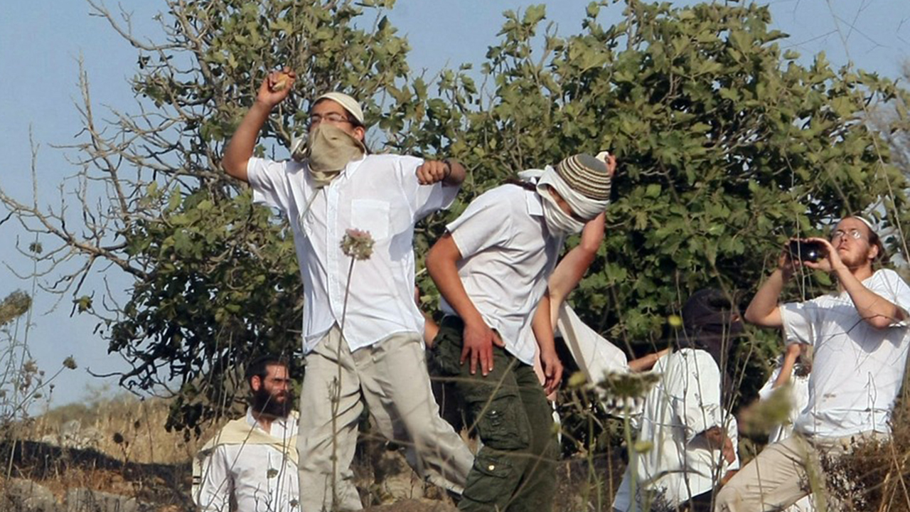 Batı Şeria'da zeytin hasadına siyonistlerden saldırı