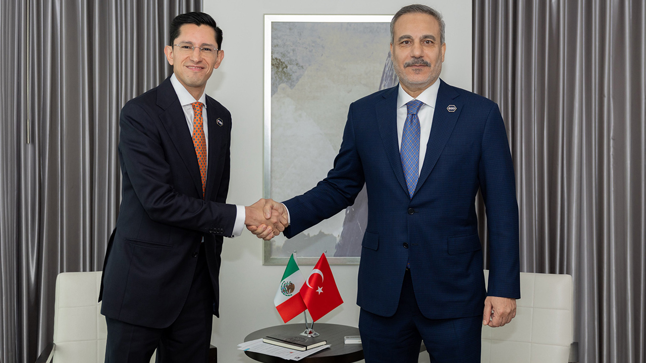 Dışişleri Bakanı Fidan, Meksika Dışişleri Bakanı Alvarez ile görüştü