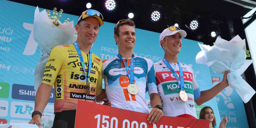 59. Cumhurbaşkanlığı Türkiye Bisiklet Turu’nun Çeşme - İzmir etabını Tobias Andersen kazandı