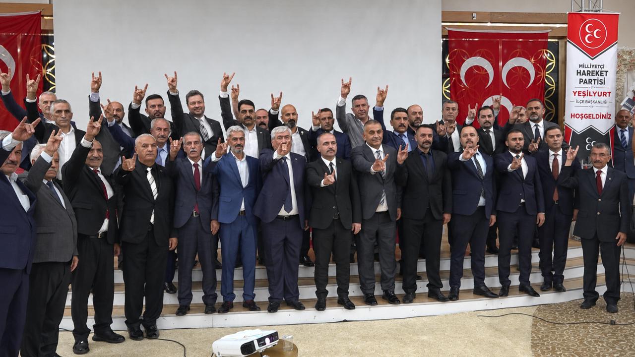 MHP Yeşilyurt’ta Şemsettin Tüdün Güven Tazeledi