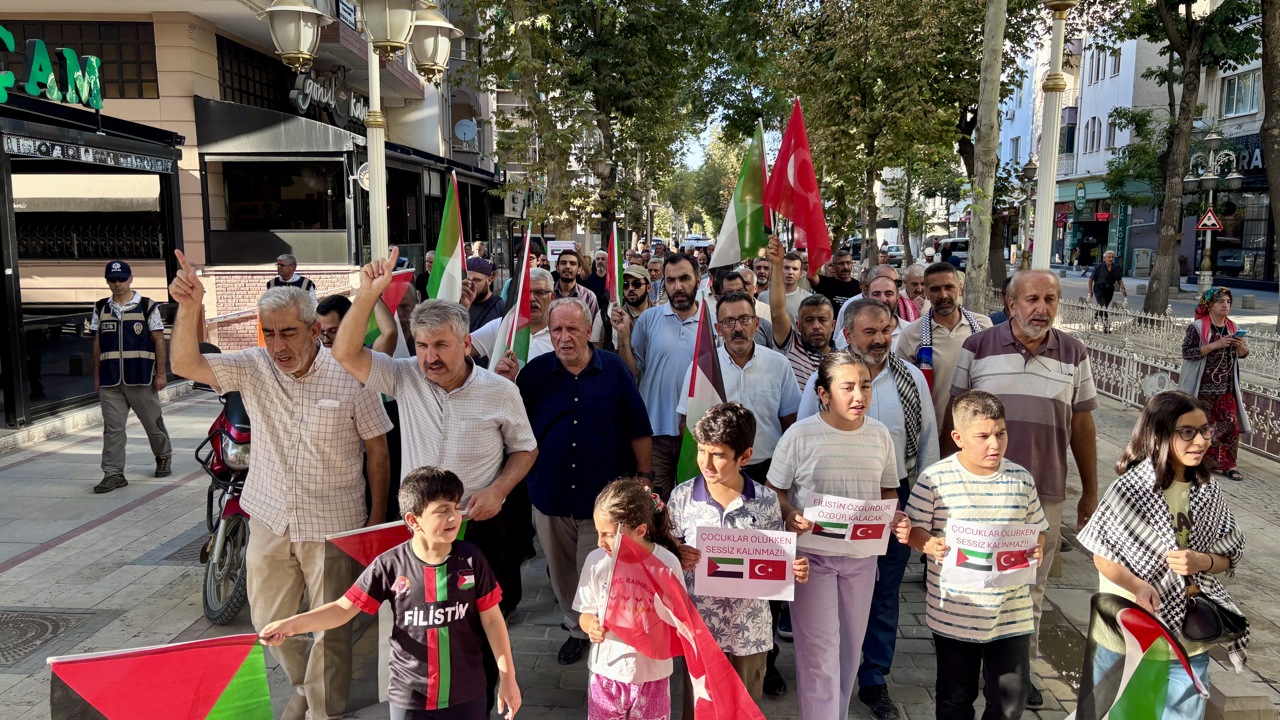 Malatya’dan Gazze İçin “İnsanlığın Sesi” Yükseldi