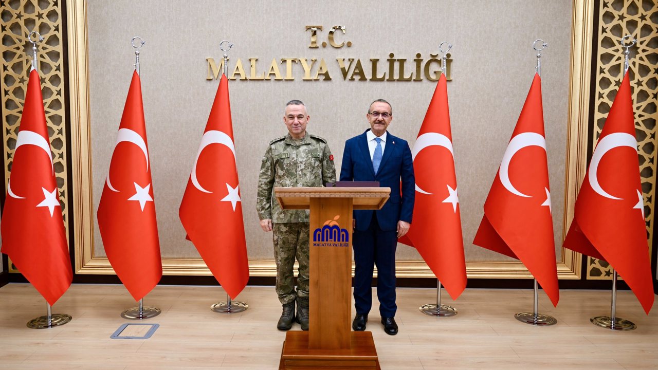 2’nci Ordu Komutanı Korgeneral Yaralı'dan Vali Yavuz’a İlk Ziyaret
