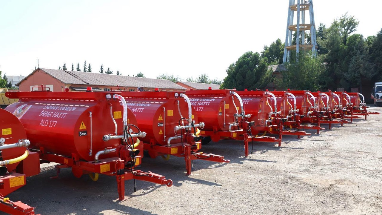 8,2 milyon TL’lik Yangın Tedbiri: Tankerler Köylere Dağıtılıyor