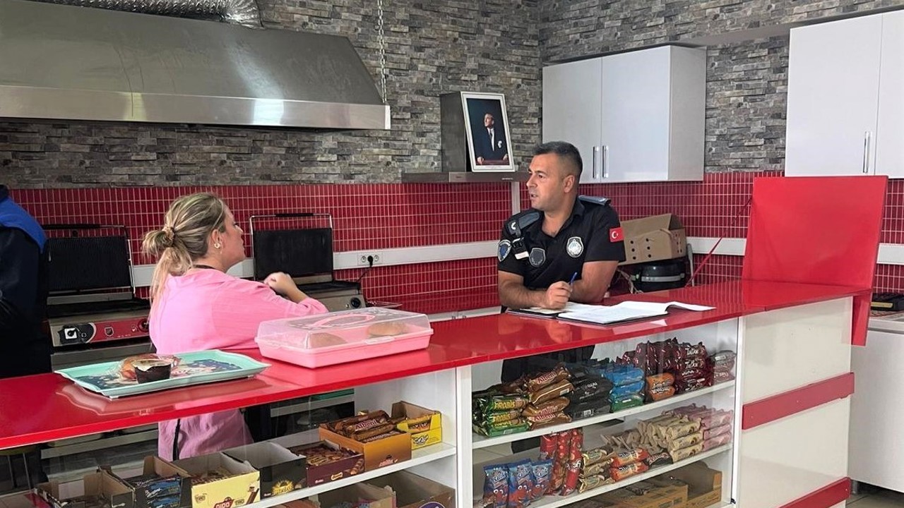 Keçiören’de zabıta ekiplerinden okul kantinlerine denetim
