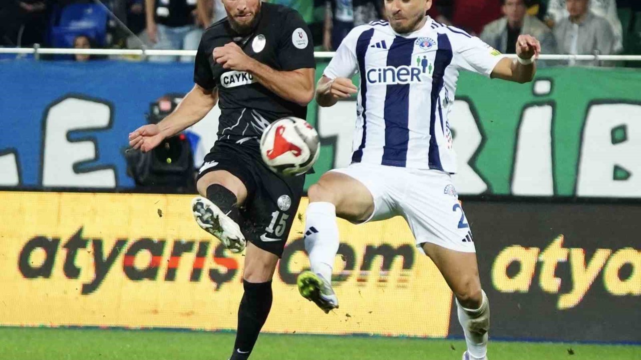 Trendyol Süper Lig: Çaykur Rizespor: 1 - Kasımpaşa: 2 (Maç sonucu)
