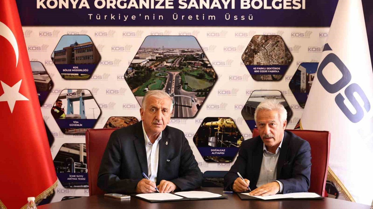 KOS ve KTO Vakfı arasında eğitim protokolü imzalandı
