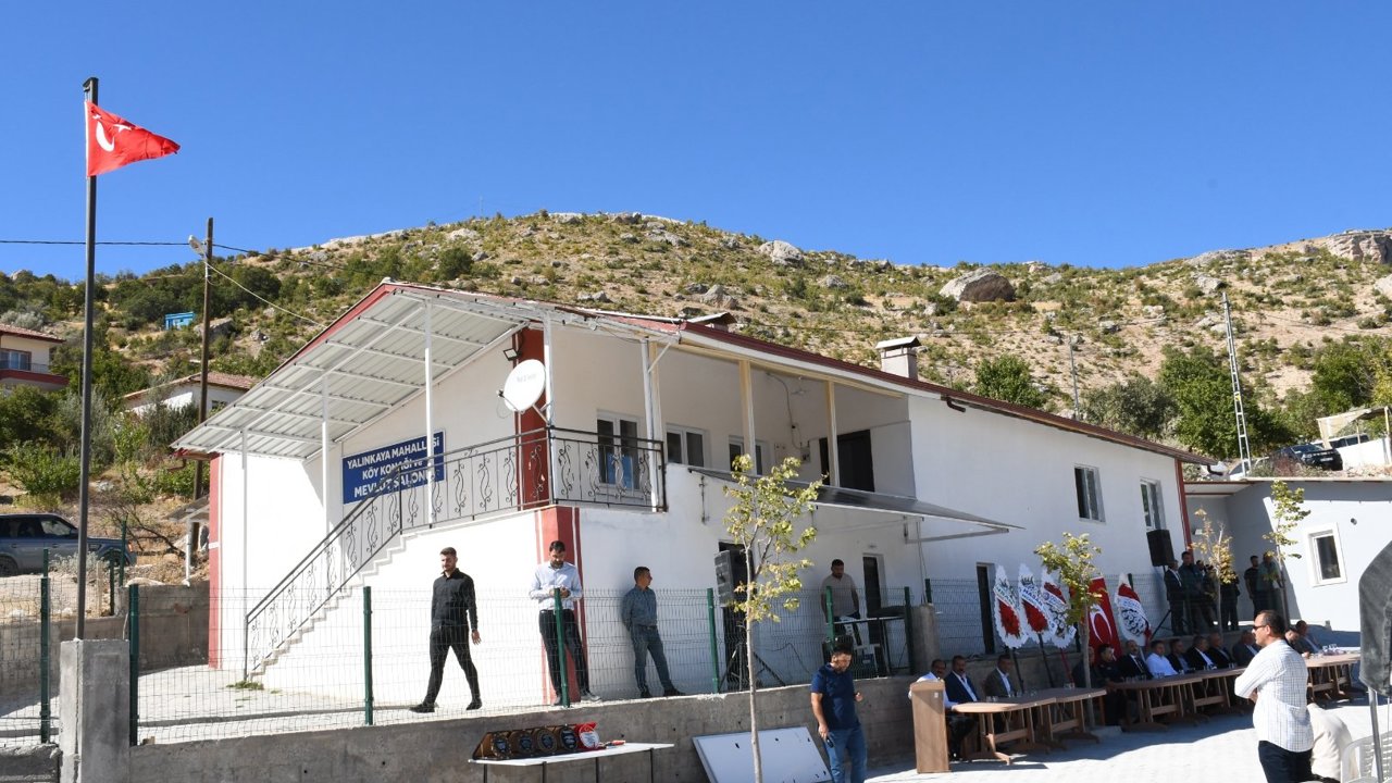 Akçadağ Yalınkaya Mahallesi’nde Cami Ve Sosyal Tesislerin Açılışı Yapıldı
