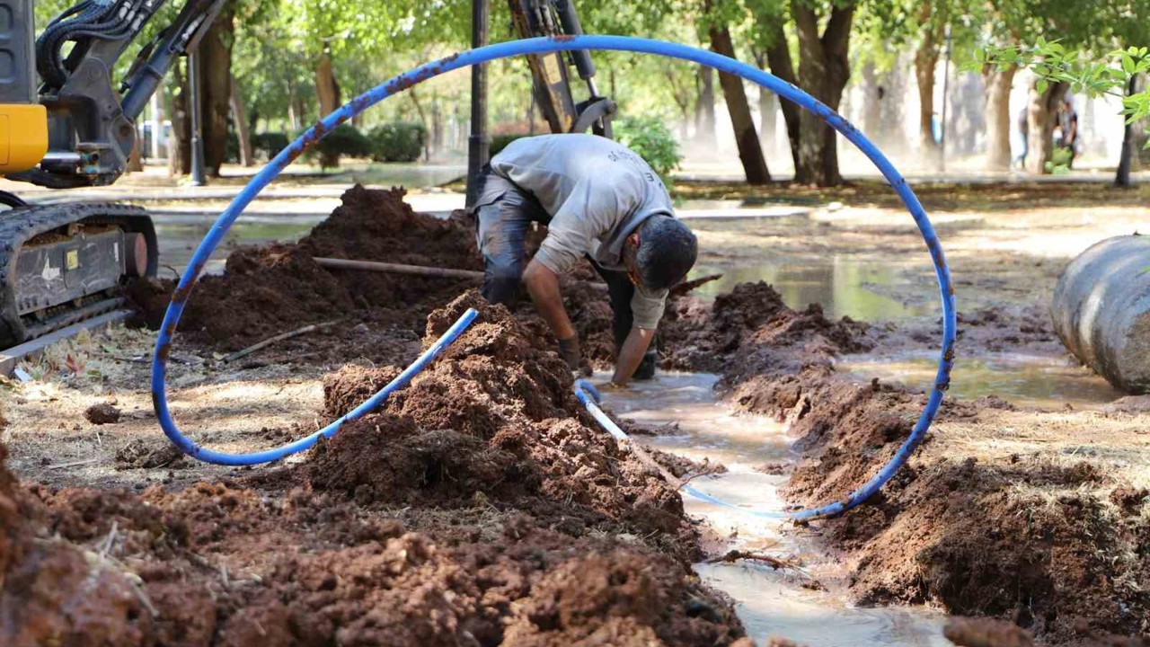Sur dipleri güzelleştiriliyor

