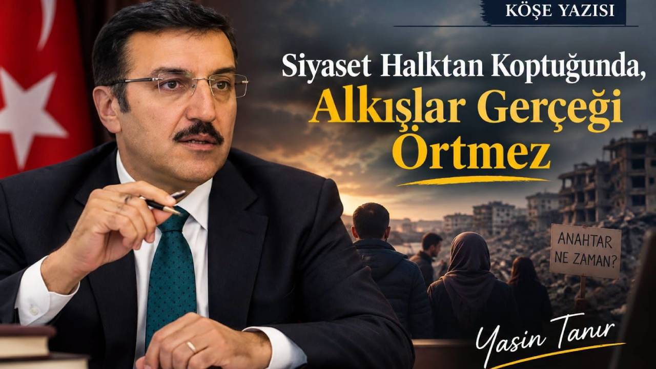 Siyaset Halktan Koptuğunda, Alkışlar Gerçeği Örtmez